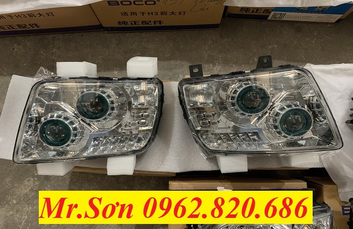 đèn pha led xe thaco auman 9 tấn