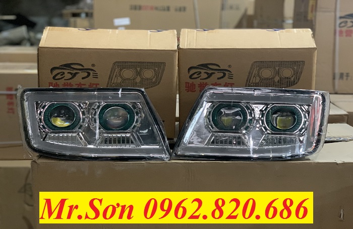 đèn pha led đầu kéo thaco auman