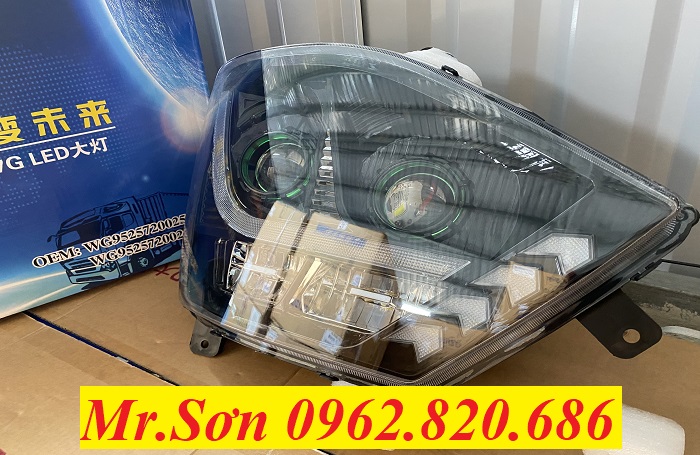 đèn pha led howo man vx350