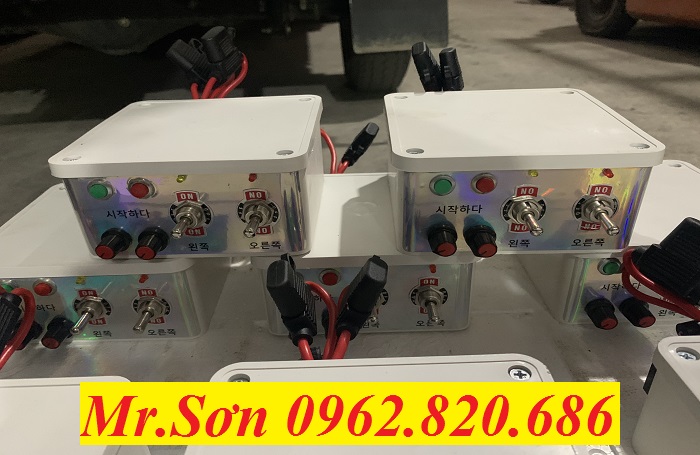điều khiển mô tơ bạt cánh xe ben