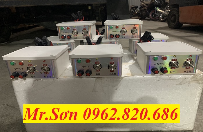 điều khiển mô tơ bạt cánh xe ben