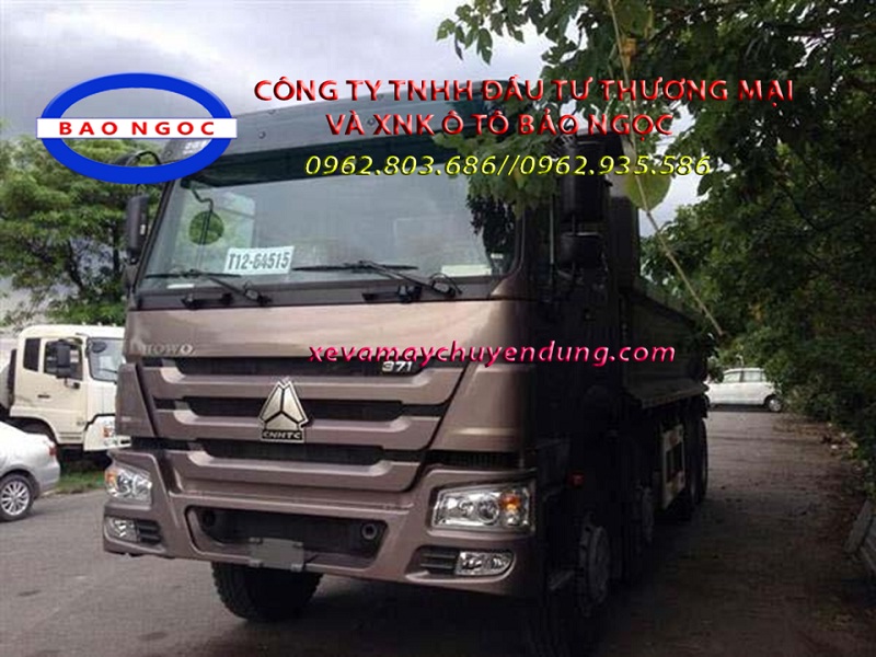 CABIN HW76 KHỎE KHOẮN CỦA XE BEN HOWO 4 CHÂN