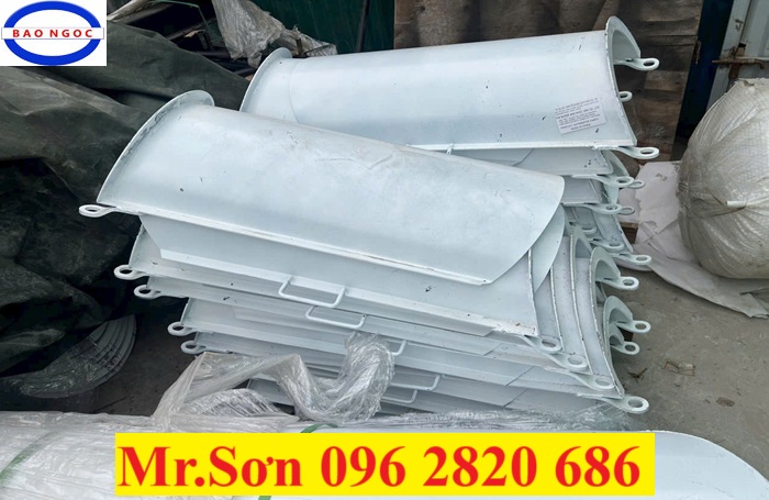 máng xả xe trộn bê tông