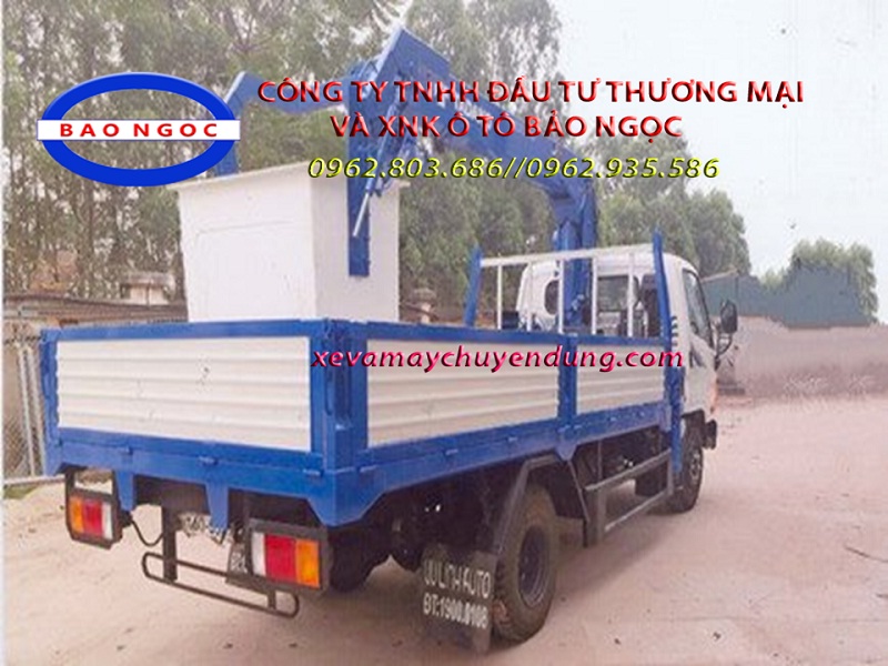 XE TẢI HUYNDAI HD 99 GẮN CẨU TADANO 3 TẤN 4 ĐỐT