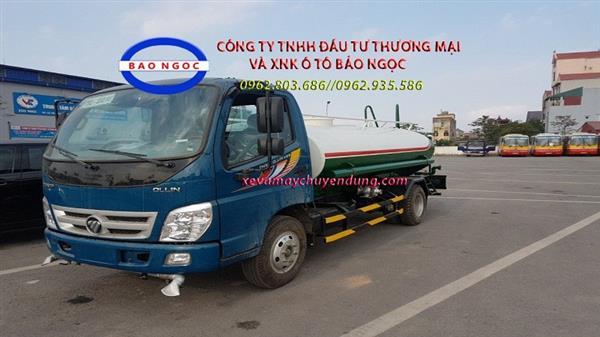 Xe téc nước 5 khối thaco ollin 500B