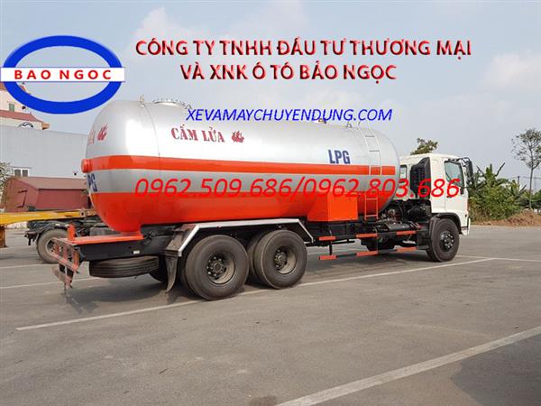 Xe bồn chở khí LPG 24 khối hino FM