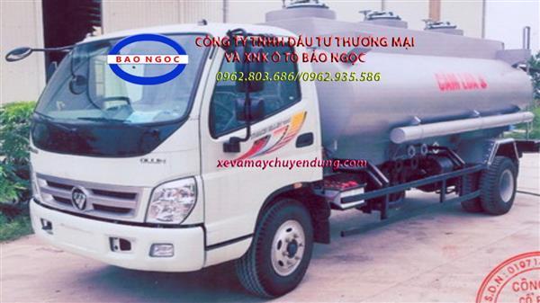 Xe téc chở xăng dầu 9 khối thaco ollin 700C