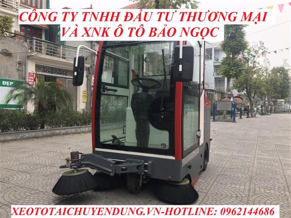 XE QUÉT RÁC HÚT BỤI ĐƯỜNG