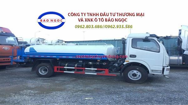 Xe téc nước 5 khối dongfeng euro 5