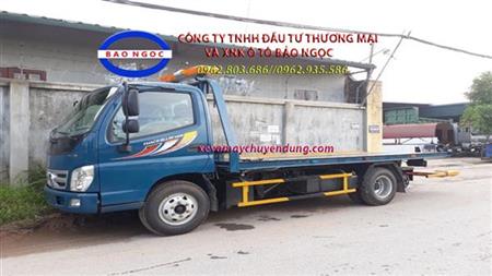 Xe cứu hộ sàn trượt 4,6m thaco ollin 500b