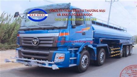 Xe téc nước 19 khối thaco auman 5 chân