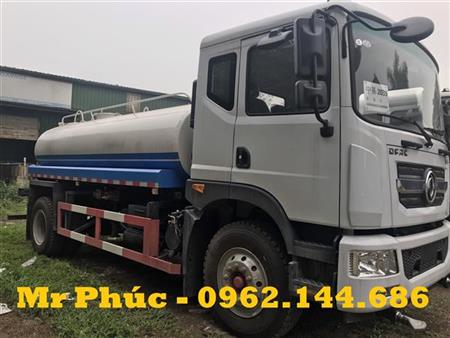 XE PHUN NƯỚC TƯỚI CÂY RỬA ĐƯỜNG 9M3 NHÃN HIỆU DONGFENG