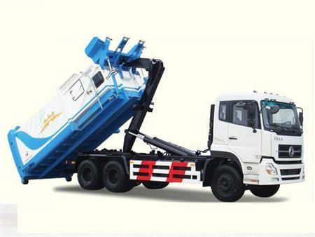 Xe chở rác thùng rời Hooklift 10 khối Dongfeng