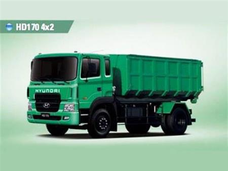 Xe chở rác thùng rời Hooklift Huyndai HD170 16 khối