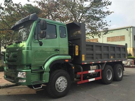 Xe tải ben 3 chân TMT SINOTRUK 290D, thùng vuông