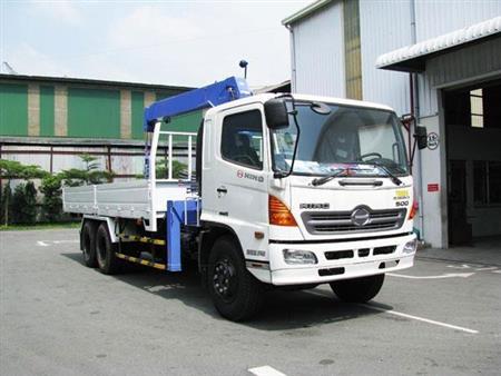 Xe tải Hino FL8JTSL gắn cẩu Tadano 5 tấn 4 đốt ZT504