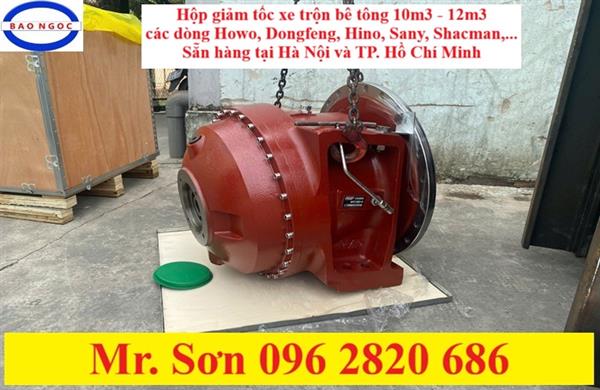 HỘP GIẢM TỐC XE TRỘN BÊ TÔNG