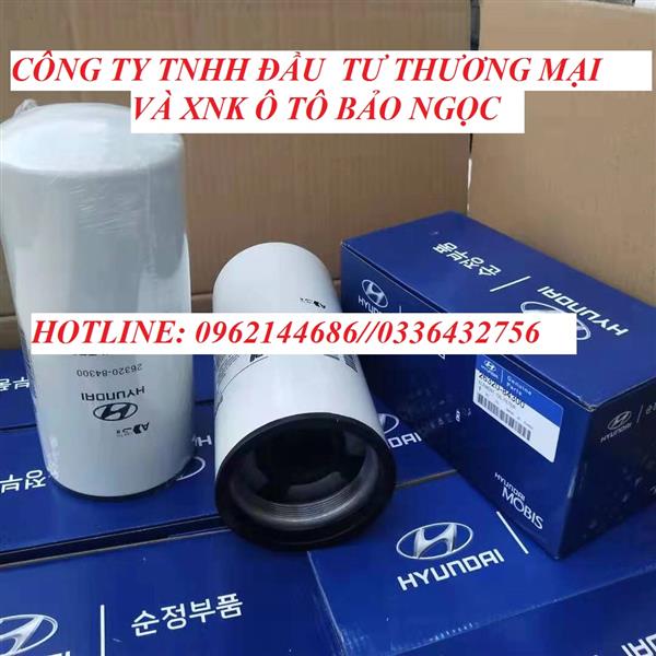 Lọc dầu, nhớt, tách nước Huyndai Xcient rẻ nhất thị trường