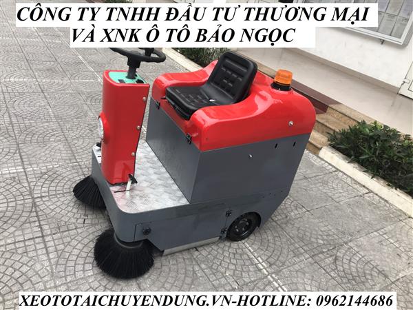 Xe quét rác hút bụi đường